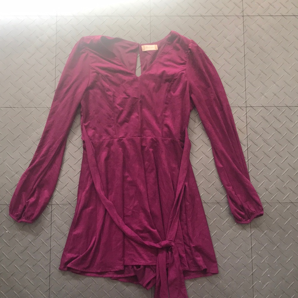 Maroon romper